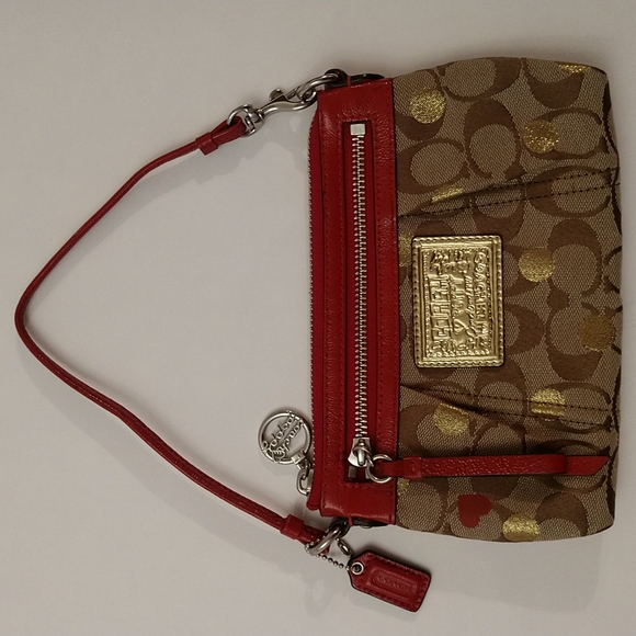 Coach Poppy Secret Admirer Wristlet Clutch - Picture 2 of 12
